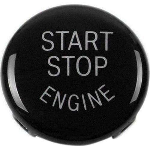 Start Stop Engine Button Push Button Ignition Switch Cover Replacement for BMW X1 X3 X5 X6 Z4 (E84, E83, E70, E71, E89) 1 3 5 Se