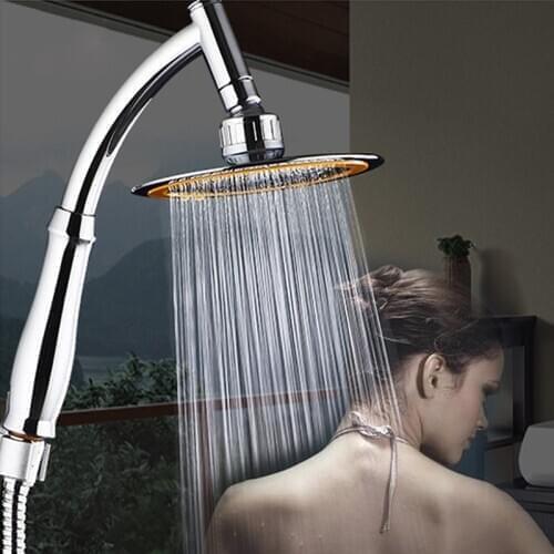 Shower Head Adjustable Water Saving Rain Handheld Shower Big 6 Inch High Pressure Bathroom Rainfall Shower SPA Shower Head