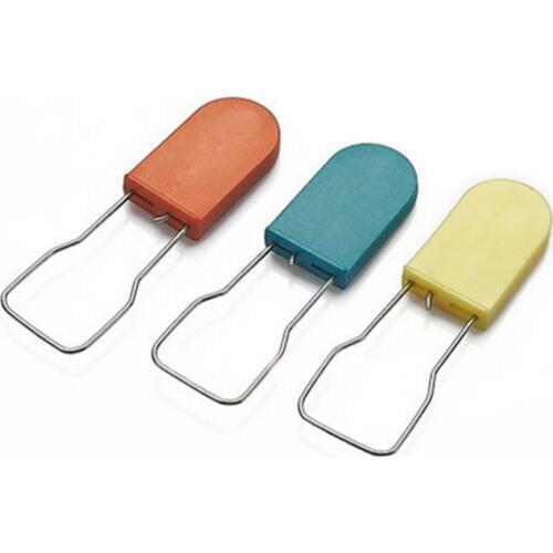 10PCS Can be printed LOGO Cable seals disposable padlock Logistics Plastic Seals Disposable lock NEW