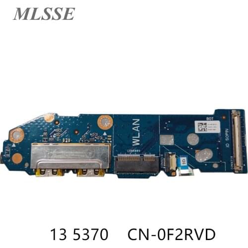 Original For DELL Vostro13 5370 Laptop Card Board USB Board IO Board Switch Board CN-0F2RVD 0F2RVD F2RVD Fast ship
