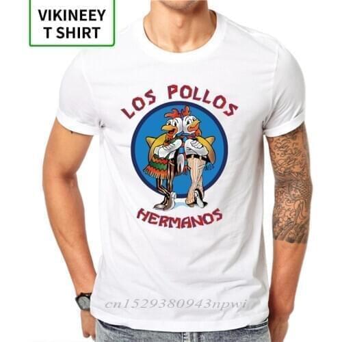 Breaking Bad Shirt LOS POLLOS Hermanos T Shirt Chicken Brothers 2020 hot sale summer 100% cotton fashion raglan tee