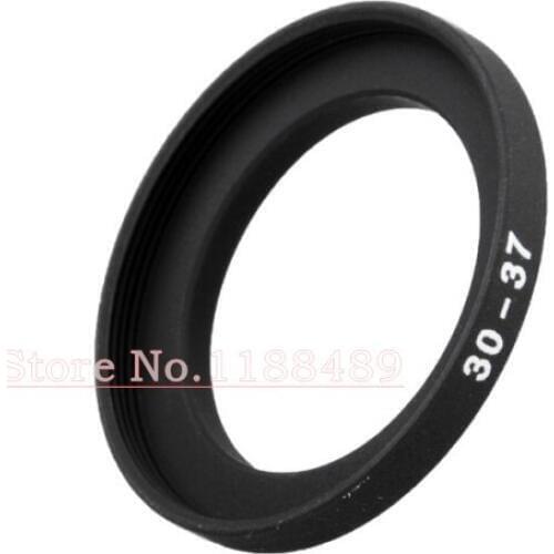 10pcs 30mm-37mm 30-37mm 30 to 37 Step Up Filter Ring Stepping Adapter Lens Adaptor Black
