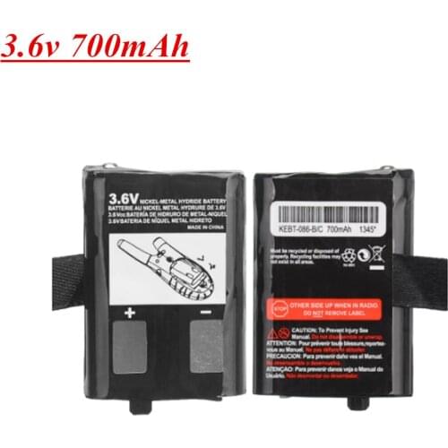 2Pcs 3.6 V 700mAh Battery For Motorola 53617 FV300 FV700 2Way Radios Batteries KEBT-086-A M53617 KEBT-086-B 53617 KEBT-086-C