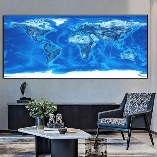 5d diy large diamond mosaic abstract world map diamond painting full square round embroidery sale graffiti home decor
