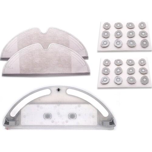 Water Tank+Mop Cloths+Filter Kits For Xiaomi Roborock S50 S51 S55 T60 T6 Vacuum Cleaner Parts