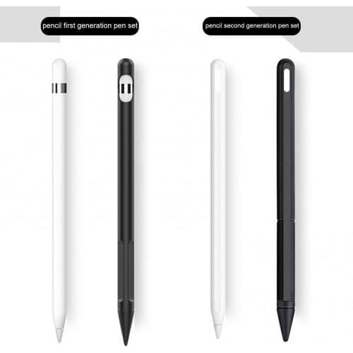 For Apple Pencil 1 rd/2th Generation Universal Silicone Protective Case For iPad Pencil Stylus Pen Touch Pen For IOS Stylus Pen