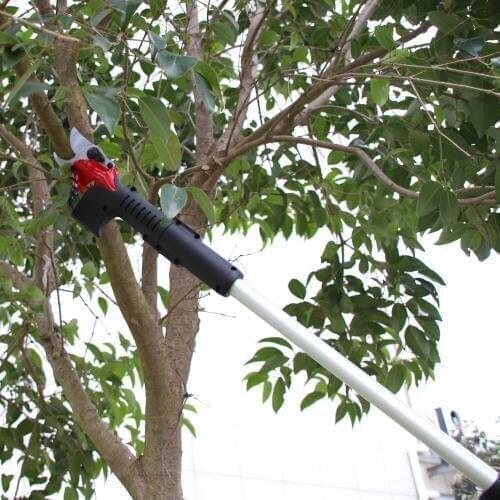 Vineyard electric scissors ,30MM electric pole pruner, telescopic pruner free shipping,battery shears