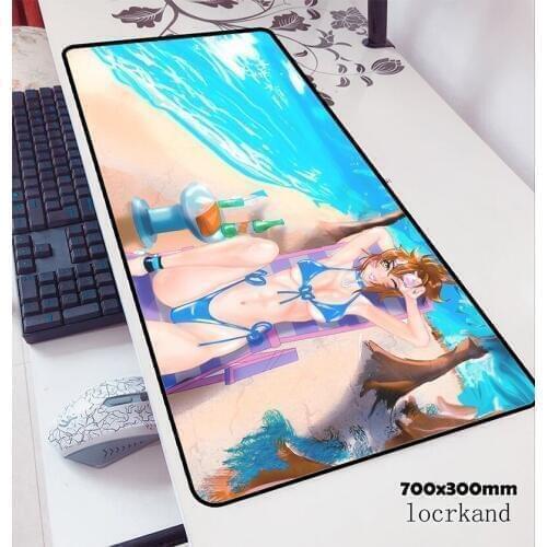 Ow mousepad 700x300x3mm High-end Computer mouse mat gamer gamepad pc locked edge gaming mousemat desk pad office padmouse