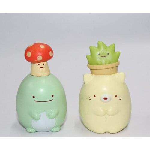 8pcs Dolls for Sumikko Gurashi Kids Hand-made Creative Home Car Decorations Doll Toys Christmas Birthday Gifts