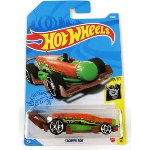 2021-6 Hot Wheels Cars CARBONATOR 1/64 Metal Diecast Model Car Kids Toys Gift