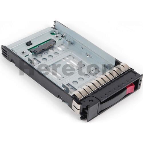 Heretom 2.5" SSD Adapter Tray 654540-001+3.5" SATA HDD Tray Caddy 373211-001 for HP DL360G5 DL380G5
