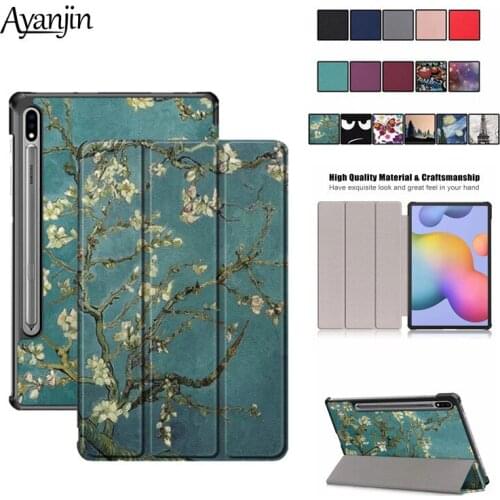 New Case For Samsung Galaxy Tab S7 2020 Smart Cover Funda For Samsung Tab S7 11 inch SM-T870 SM-T875 Tablet Case Auto Wake Sleep