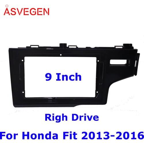 Car Radio Fascia Frame For Honda Fit 2013-2015 Right Drive Car Dvd Frame Install Panel Dash Mount Installation Dashboard