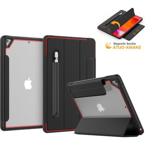 Smart Cover for iPad 10.2 inch 2020 2019 Case Shockproof Heavy Duty Protect Shell for iPad 7th 8th Generation Case iPad 8 10.2