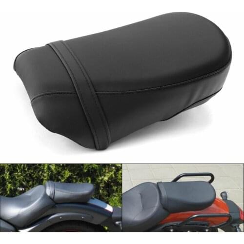 Motorcycle Rear Passenger Pillion Seat For Kawasaki Vulcan S 650 VN650 2015-2021 2020 2019 Black