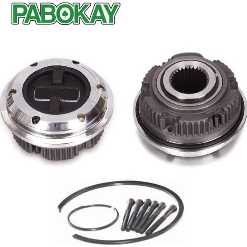 2 Pieces x Manual Locking Hub (30 Tooth) for Ford Chevy Dodge Dana 50 - 60 F-250 F-350 AVM439 WARN 38826