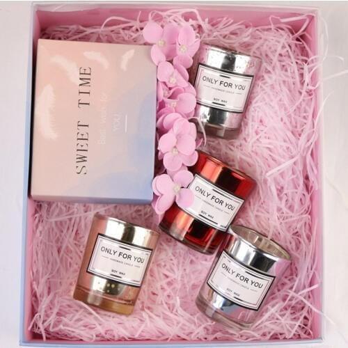 4pcs lot Unique decoration Hen bachelorette bridal shower party glass candle holders wedding Bridesmaid gifts maid of honor gift