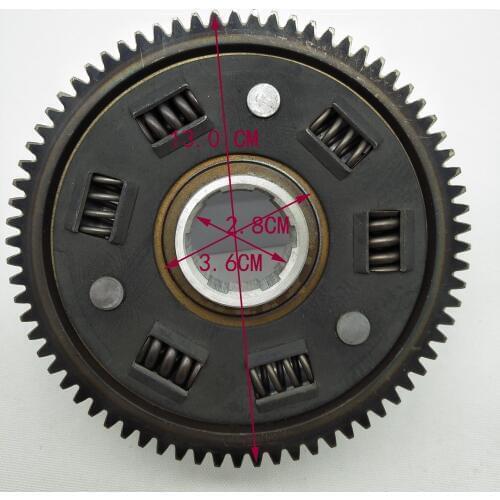 A283 Motorcycle Clutch Basket Assy for HONDA CG-150 CG150 Motorcycle Clutch Drums Spare Parts Drum Assy Motorcycle Accessories