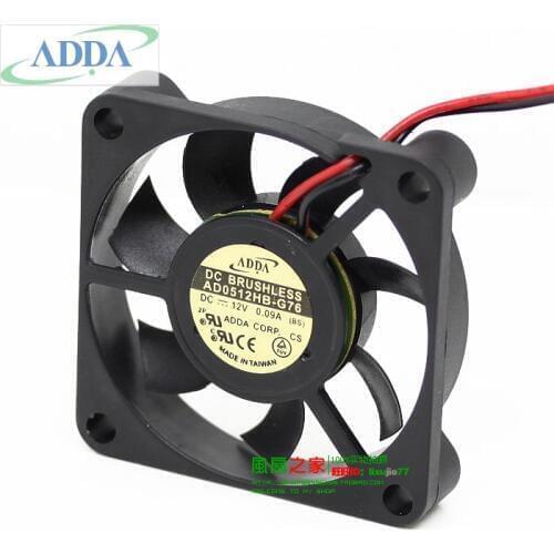 AD0512HB-G76 FOR ADDA 50*50*10mm 5010 5cm 50mm 12V 0.15Aball bearing fan wind capacity