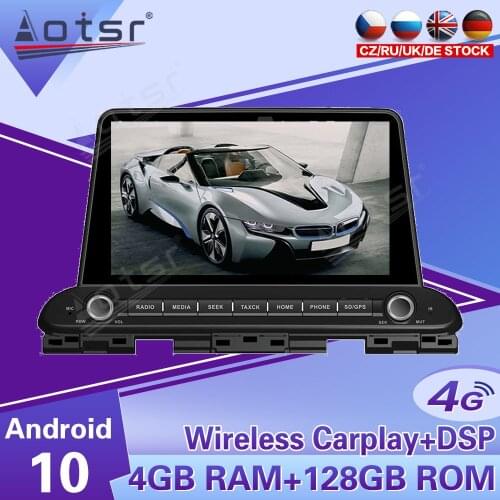 2 Din IPS Android 10.0 DSP Car Multimedia Player For Kia CERATO 4 Forte K3 2018 2019 GPS Navigation Audio Radio Stereo Head Unit