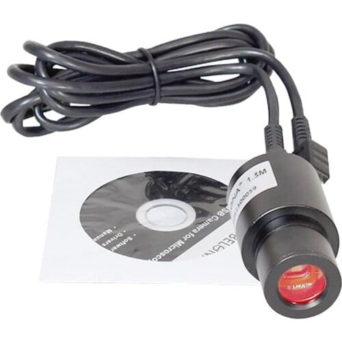 Biological Microscope Astronomical Telescope 1.3MP USB Digital Electronic Camera Eyepiece with Measurement