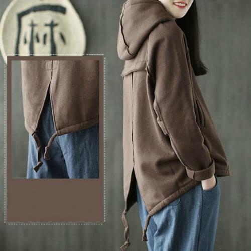 Clearlotus Womens Long Hoodies