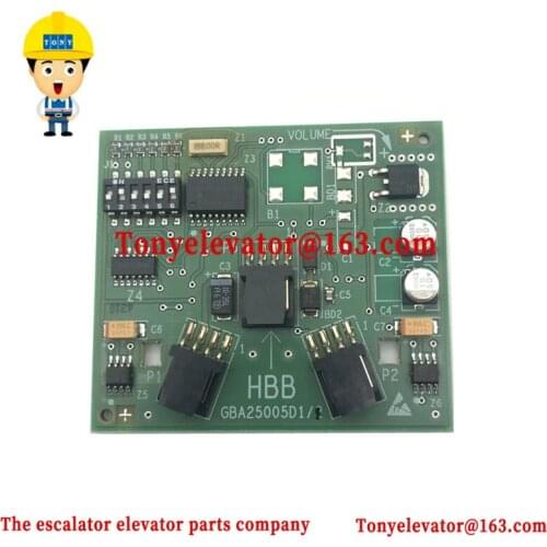 Escalator Parts Elevator Parts Lift Parts Board HBB GAA25005D1 GBA25005D1 Use for OTIS