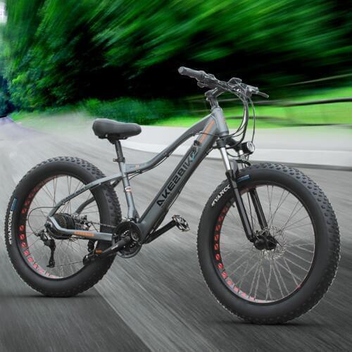 26inch electric mountain bicycle 48V500W fat ebike 4.0 snow tire electric bike Beach snow e-bike