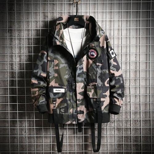 缪斯之娇 Mens Camouflage Jackets