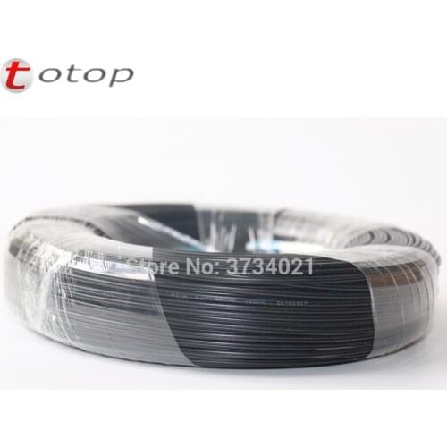 50M outdoor FTTH Fiber Optic Drop Cable Patch Cord LC UPC Single mode Duplex Drop Cable Patch Cord