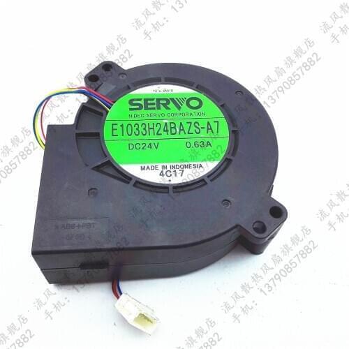 Original servo 9733 E1033H24BAZS-A7 engineering fan projector turbine fan