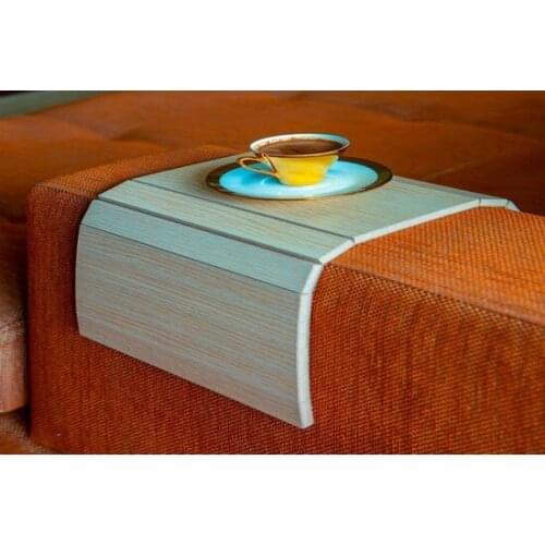 Modern Mobitell 37 X25 cm Oak Sofa coffee table & armrest coffee table & portable coffee table coffee table table basse