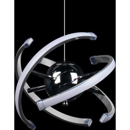 Mumeng LED Ball Pendant Light 23W Modern Acrylic kitchen Lamp 85-265V Dining Room Hanging Lighting Adjustable Style Luxture