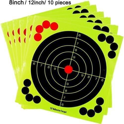 Tactical 5 Shooting Targets Self Resetting Spinning Airsoft Gun Rifle Shooting Metal Target Set for Shooting Hunting Practice