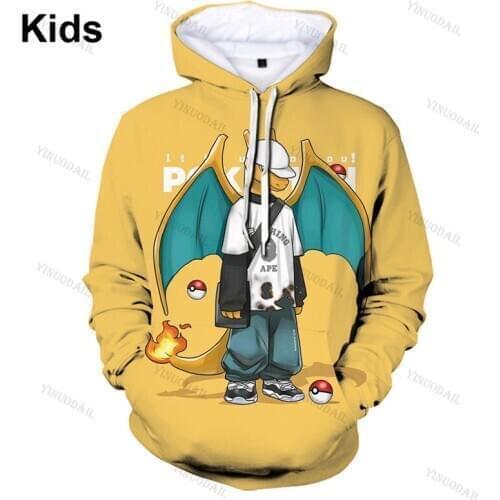 Shooting Anime 3d Hoodie Sweatshirt Men and Women Harajuku Long Sleeve Jacket Coat Streetwear Kids Hoodies Teen Clothes