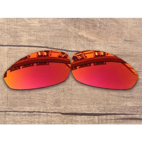 Vonxyz Ruby Mirror Polarized Replacement Lenses for-Oakley Straight Jacket 2007 Frame