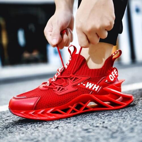 High Quality Men Sneakers Breathable Running Shoes Outdoor Sport Fashion Comfortable Casual Gym Mens Shoes Blade Sock Shoes
