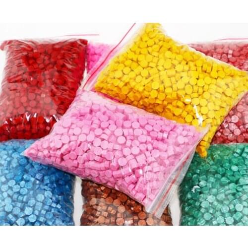 1625pcs/pack Vintage seal Wax Paint Sealing Granule DIY Gift Box Wedding invitation office grape wine bottle sealing wax