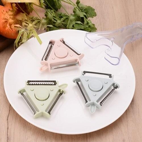 3 in 1Fruit Vegetables Peeler Portable Removable Multifunctional Potato Cucumber Carrot Cheese Grater kitchen Tool Accessories