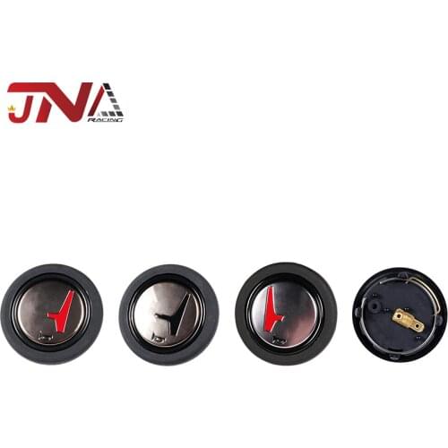 5 pcs H Horn Buttons Auto Steering Wheel with Red/ Black Logo Horn Buttons for Car Accessories