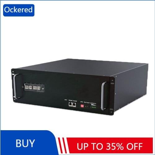 Ockered 48V100Ah Lithium Iron Phosphate Battery 51.2V Mobile Energy Storage RS485 Communication Base Station Backup Power Supply