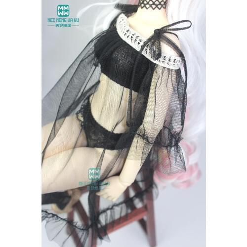 BJD doll accessories fit 58-62cm 1/3 BJD DD SD10 doll fashion sexy suit Underwear + briefs + stockings + skirt