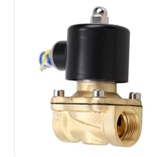 1" Electric Solenoid Valve Water Air Medium N/C Normally Closed 2W-250-25 12VDC 24VDC 110VAC 220VAC