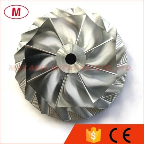 HY55 3597223 73.40/109.00mm 8+8 blades Turbo Billet compressor wheel/Aluminum 2618/Milling wheel for 4046275 Turbocharger CHRA