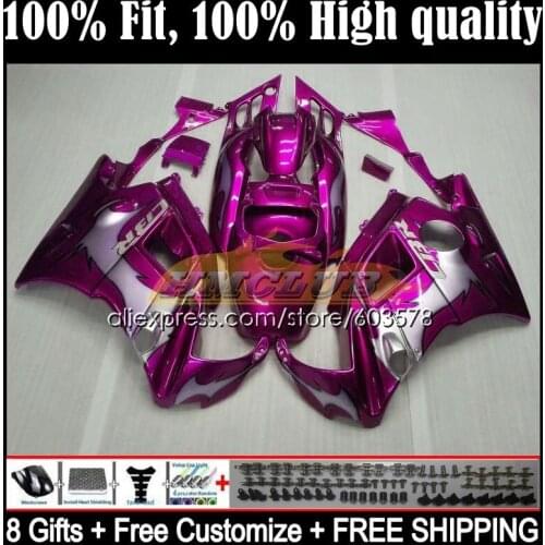 Injection Body For HONDA CBR 600F3 CBR600FS 1995 1996 11CL.232 CBR600 F3 CBR 600 CC FS F3 CBR600F3 95 96 OEM Fairing rose purple
