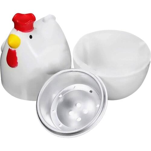 Chicken Microwave Egg Cooker Poacher Boiler Boil Boiled Steamer Kitchen Tool
