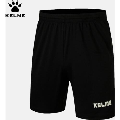 KELME Mens Running Shorts Quick Dry Soccer Shorts Summer Elastic Football Breathale Light Sportswear Sports Pants DK80511001