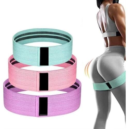 Resistance Band Exercise Bands Set Booty Bands Hip Bands Wide Workout Bands Sports Fitness Bands Resistance Loops Band Anti Slip