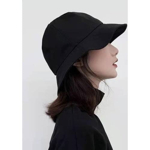 2021 New Panama Hat for Women Sunhats Sun Protection Bucket Hats Womens Summer Hats Youth Girls Fashion Round Caps Large Brim