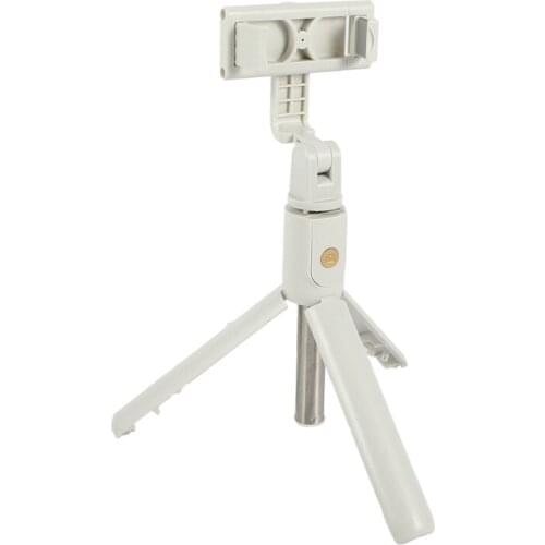 Portable Selfie Stick Tripod Extendable Bluetooth Selfie Stick with Wireless Remote for Selfie/Group/Photos/Vlog White